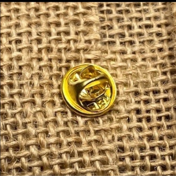 NEW Black Cat Hugging a Strawberry Enamel Pin - Picture 3 of 4